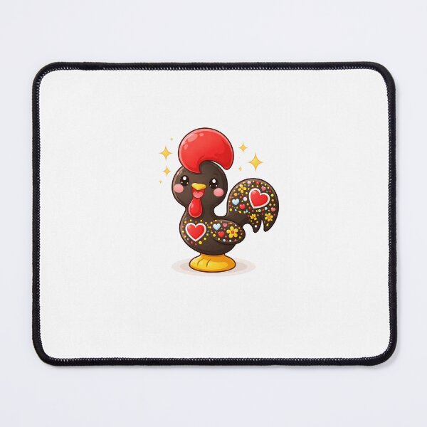 Item preview, Kawaii rooster designed and sold by Collection Touillette.