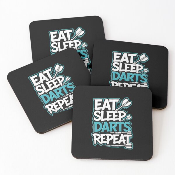 Item preview, Eat Sleep Darts Repeat | Dart Player Gift designed and sold by TshirtsOnline-.