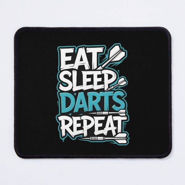 Item preview, Eat Sleep Darts Repeat | Dart Player Gift designed and sold by TshirtsOnline-.