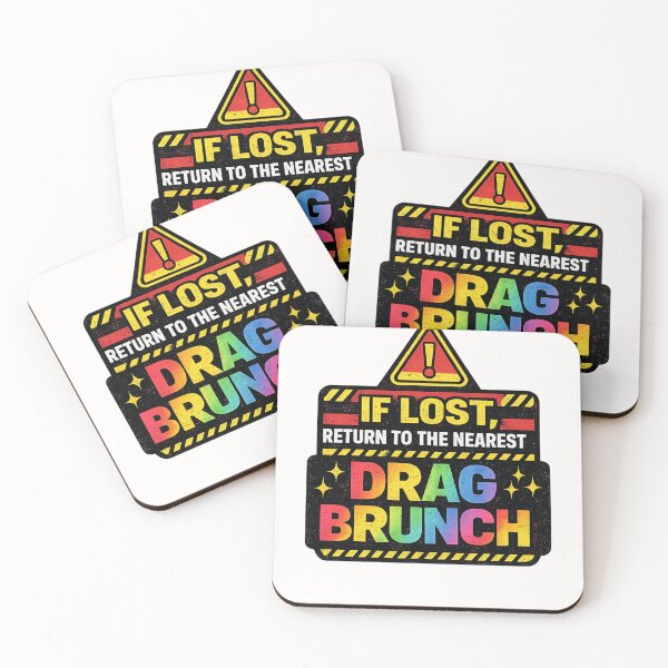Item preview, If Lost Return to Drag Brunch Rainbow Pride Culture Humor Statement designed and sold by Places On Earth.
