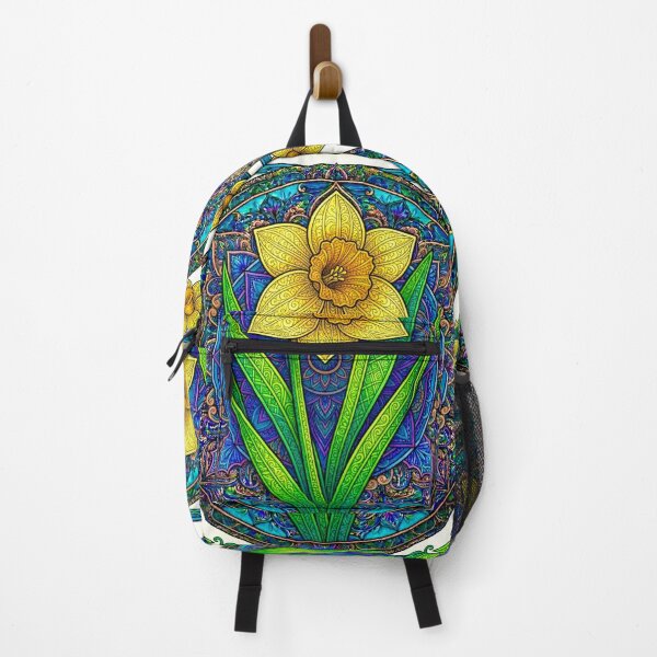Item preview, Art Nouveau Daffodil - March Birth Flower designed and sold by PaintedbyCarol.