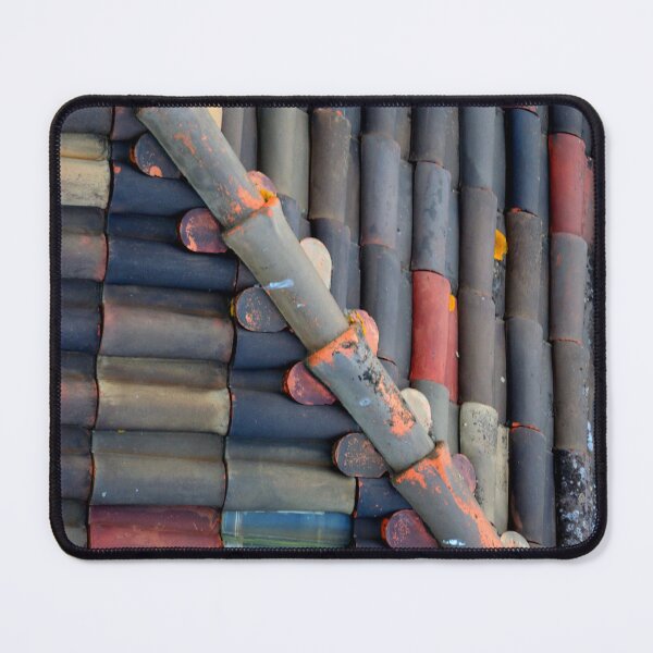 Item preview, Colorful Roof Tiles Pattern with Diagonal Line designed and sold by onubi.