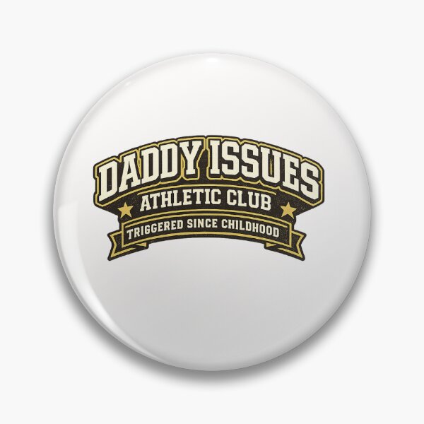 Item preview, Daddy Issues Athletic Club Triggered Since Childhood Queer Humor Statement designed and sold by Places On Earth.