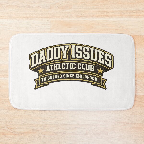 Item preview, Daddy Issues Athletic Club Triggered Since Childhood Queer Humor Statement designed and sold by Places On Earth.