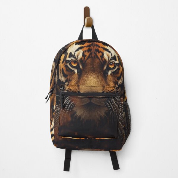 Item preview, Majestic Tiger – Intense Wildlife Portrait designed and sold by KI-Kunstwerk.