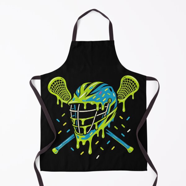Item preview, Trippy Melting Lacrosse Helmet Neon Sprinkles Sports Streetwear Aesthetic designed and sold by CenaPrincoto.