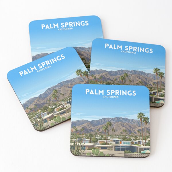 Item preview, Palm Springs California - Travel Art designed and sold by Marciolini.