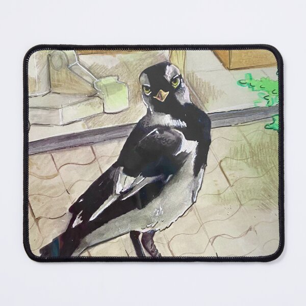 Item preview, Magpie Lark designed and sold by Elliesaurusart.