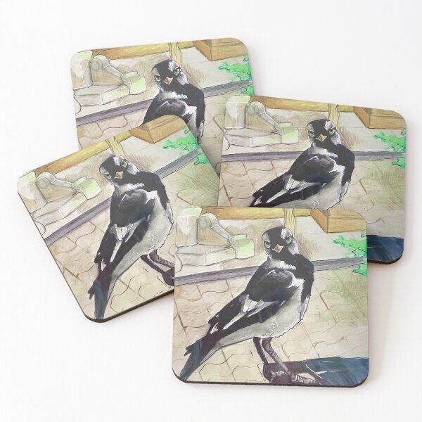 Item preview, Magpie Lark designed and sold by Elliesaurusart.