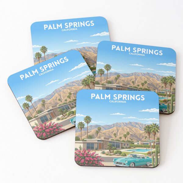 Item preview, Palm Springs California - Travel Art designed and sold by Marciolini.