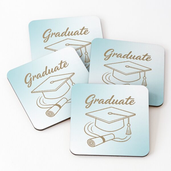 Item preview, Elegant Golden Graduate Line Art designed and sold by GUINewAlex.