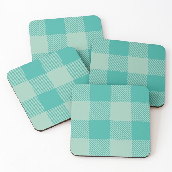 Item preview, Light green plaid pattern designed and sold by Feral Lines Studio .