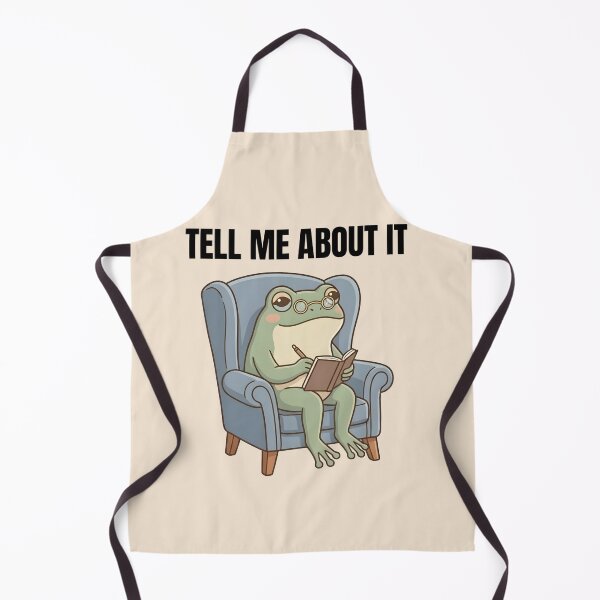 Item preview, Tell Me About It Frog Shirt – Funny Therapist Frog Meme Cute Aesthetic Tee designed and sold by ZyxDes.