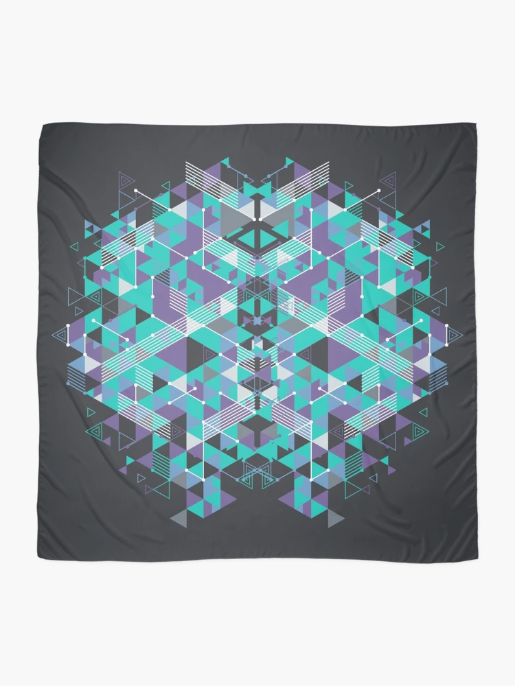 Thumbnail 2 of 3, Scarf, Triangular designed and sold by hyperite.