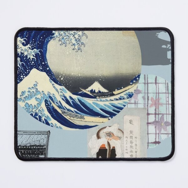 Item preview, Katsushika Hokusai (5) - Katsushika Hokusai - The Great Wave Classic Japanese Woodblock Print designed and sold by Romero Britto.