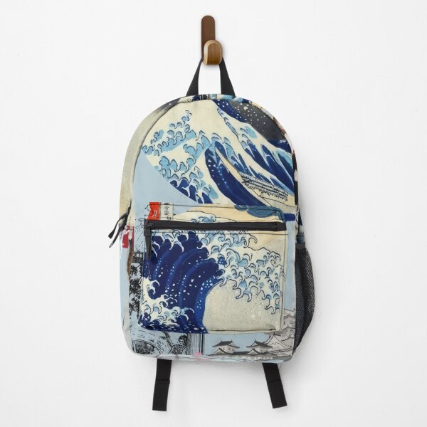 Item preview, Katsushika Hokusai (5) - Katsushika Hokusai - The Great Wave Classic Japanese Woodblock Print designed and sold by Romero Britto.