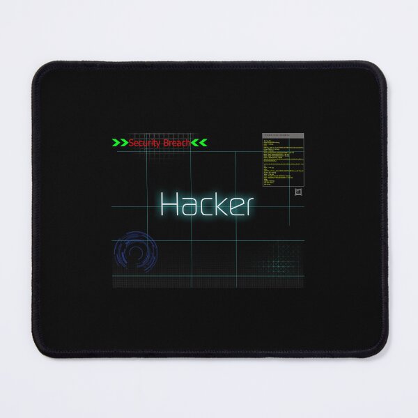 Item preview, Hacker Security Breach - Cyberpunk Tech Gear & Terminal Code Aesthetic designed and sold by Design4AllThings.