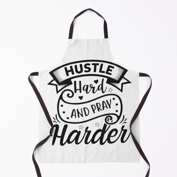 Item preview, Hustle Hard And Pray Harder Motivational Faith Art designed and sold by Hotgirldeel.