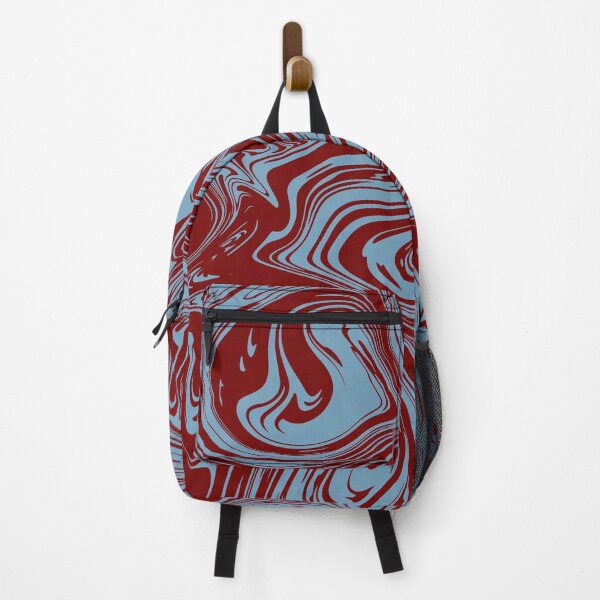 Item preview, Abstract Red Blue Marble Fluid Pattern designed and sold by CharmingArt23.