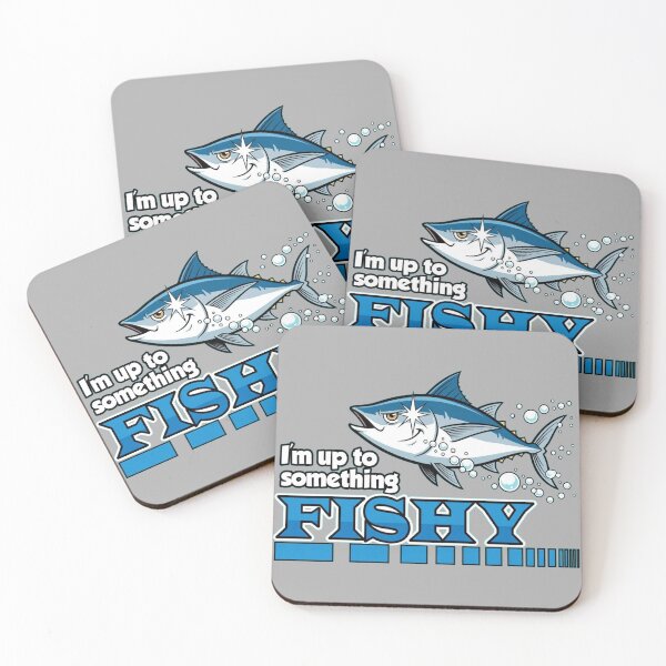 Item preview, I'm Up To Something FISHY – Suspicious Tuna Manga Art designed and sold by lbgearhart.