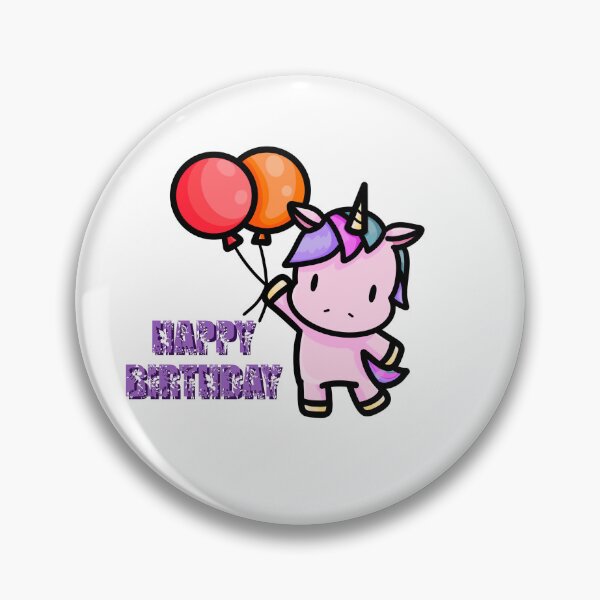 Item preview, Birthday Unicorn designed and sold by Inu-and-RyuArt.