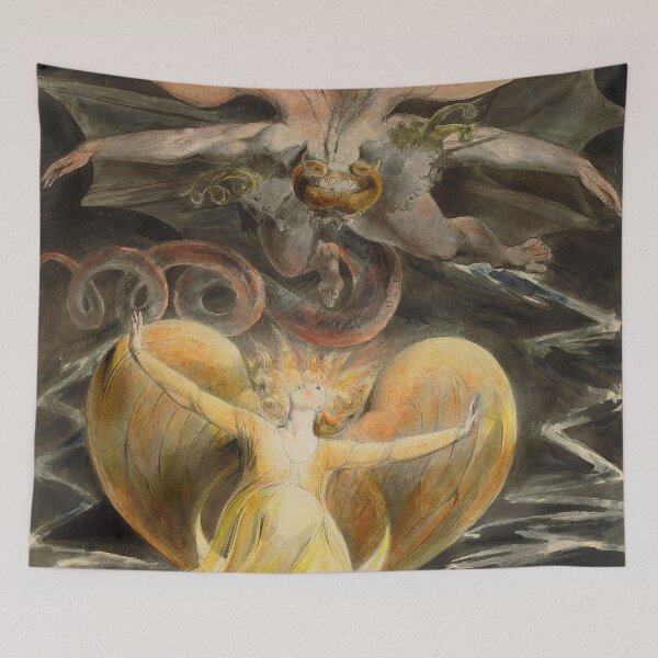 Item preview, The Great Red Dragon and the Woman Clothed with Sun - William Blake designed and sold by themasters.