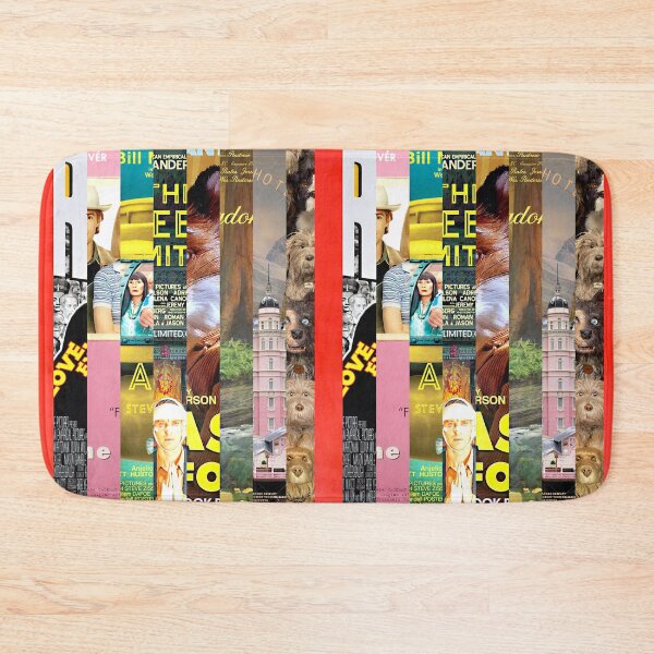 Item preview, Wes Anderson Films:  Cinema Poster Abstract Art Print designed and sold by Mr Mustard Prints.