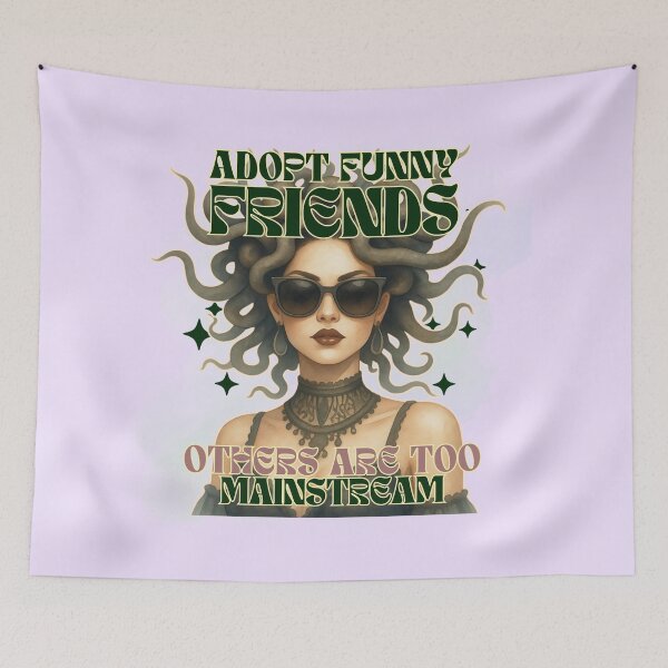 Item preview, Medusa Watercolor Friend: Modern Sunglasses and Serpent Style designed and sold by PriyaMagic.