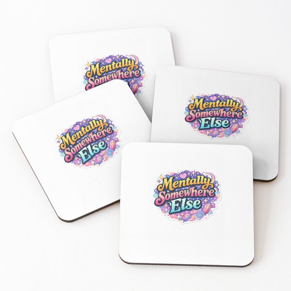 Item preview, Mentally somewhere else designed and sold by Purple Peach.