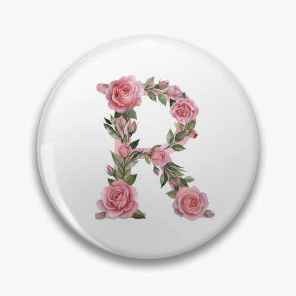Item preview, Floral Letter R designed and sold by Avenelle.