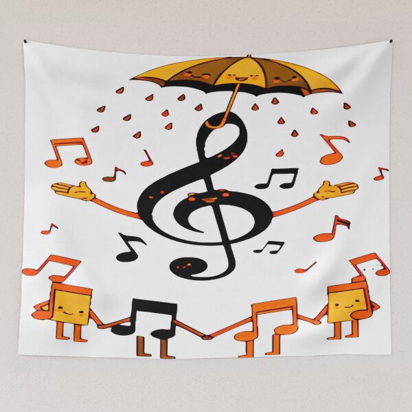 Item preview, Rain Can’t Stop the Music designed and sold by DesignbyDizdar.