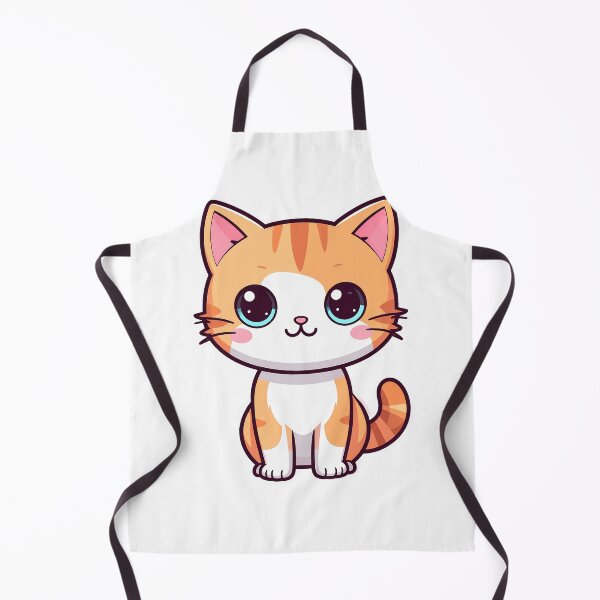 Item preview, Kawaii Orange Chibi Cat designed and sold by BetweenForms.