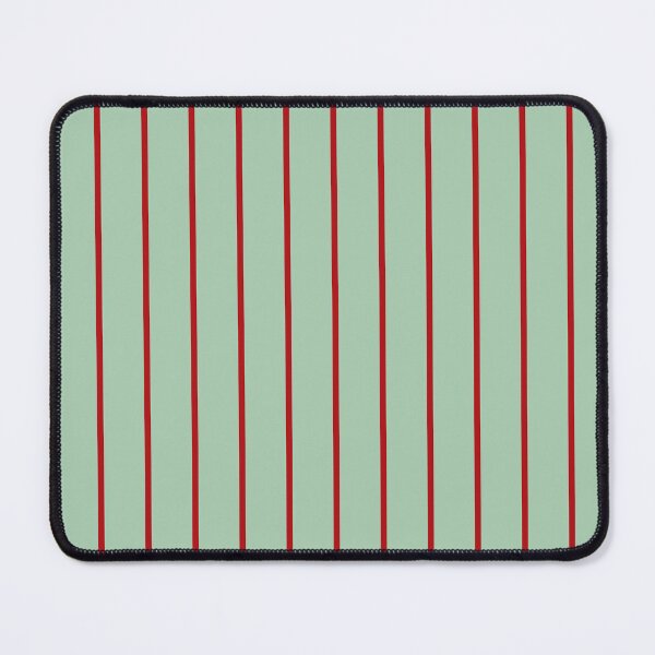 Item preview, Vintage Green and Red Pinstripe Pattern – Retro Racing Stripe Aesthetic designed and sold by Creations by lyne.