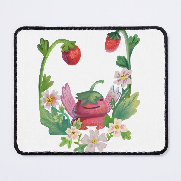 Item preview, Cute Strawberry Frog Cottagecore Summer Aesthetic designed and sold by FaliushART.