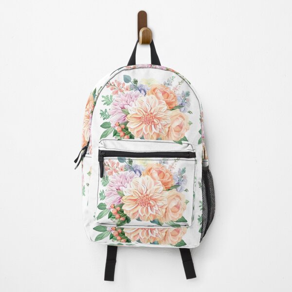 Item preview, Multi-Color Pastel Floral Bouquet - Elegant Romantic Art Print designed and sold by DesignArtist.ia.