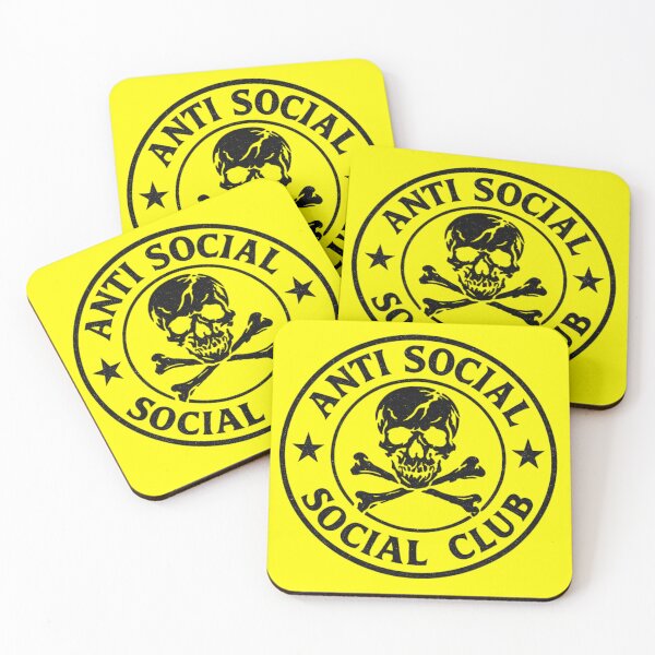 Item preview, Antisocial black designed and sold by Lenock.