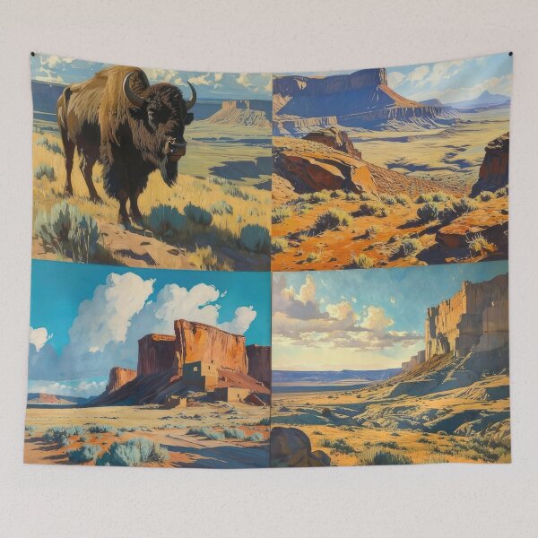 Item preview, Maynard Dixon (60) - Maynard Dixon - Works of Art - American West Paintings - Maynard Dixon Gallery - Western Art - Maynard Dixon Prints  designed and sold by GabyDAlessandro.