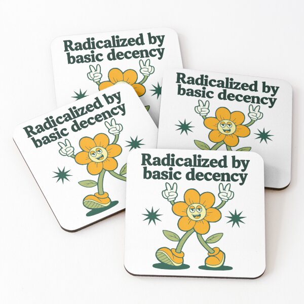 Item preview, Radicalized By Basic Decency Values Statement designed and sold by SkeletonsDanger.
