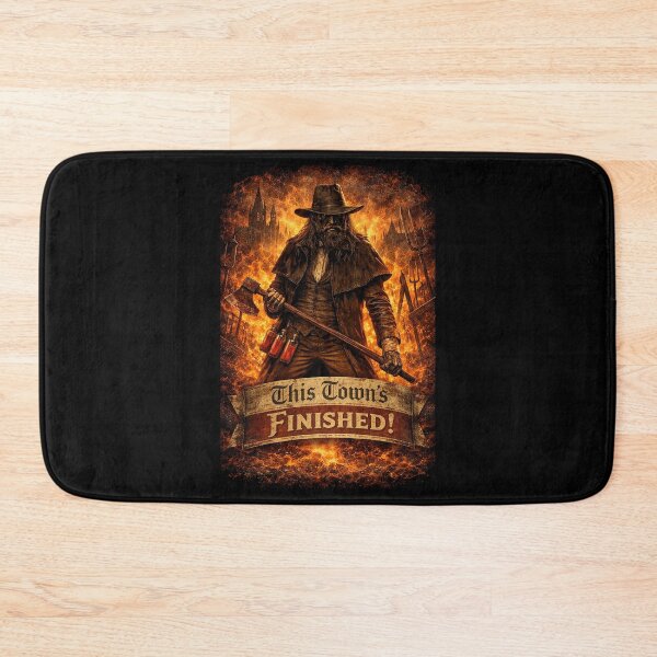 Item preview, This Town’s Finished! — Bloodborne Hunter Tee designed and sold by ChickenFund.