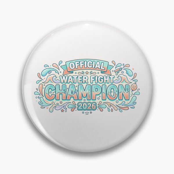 Artikelvorschau, Offizieller Wasserschlacht-Champion 2026 im Pfirsich-Stil – Songkran Thailand Shirt entworfen und verkauft von Peachito Lab.
