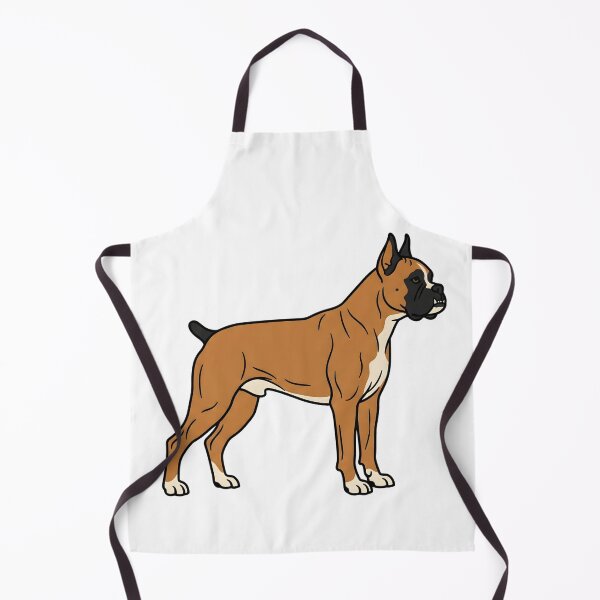 Item preview, Minimalist Boxer Dog Illustration designed and sold by DigitalGremlin.