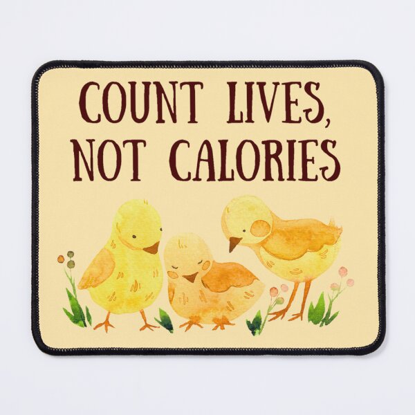 Item preview, Count lives, not calories designed and sold by Lenock.