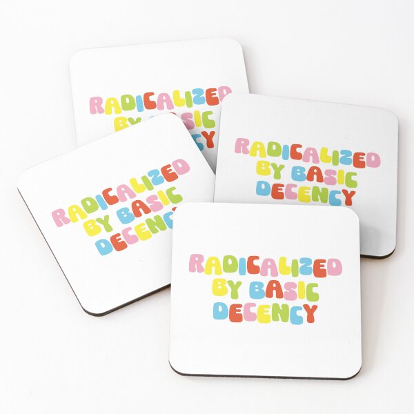 Item preview, Radicalized By Basic Decency Raises Voices For Truth designed and sold by SkeletonsDanger.