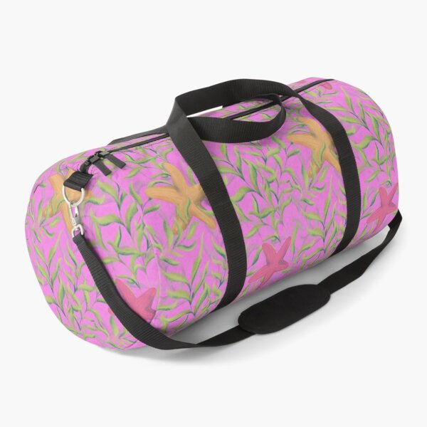 Item preview, Underwater seaweed and starfish Pink  Background designed and sold by NaliniLe.