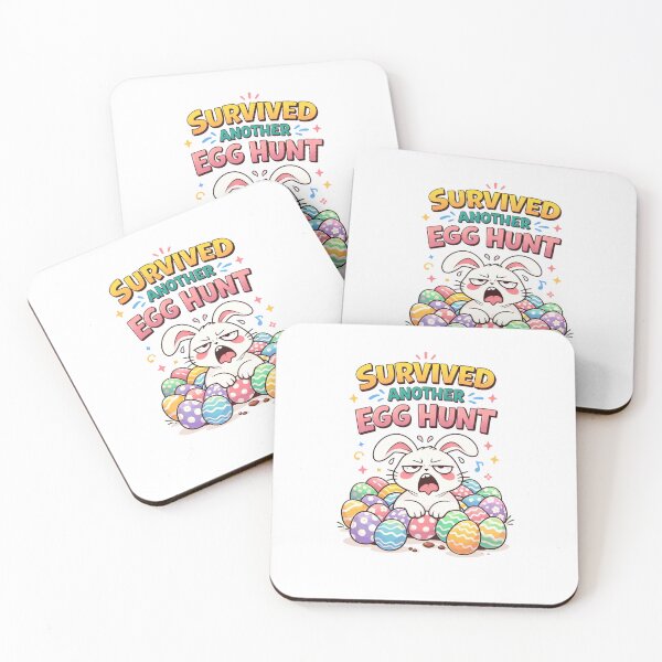 Item preview, Survived Another Egg Hunt | Funny Exhausted Easter Bunny designed and sold by Shanker-studio.