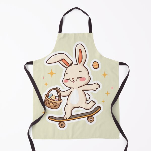 Item preview, Bunny Skateboarding | Cute Easter Bunny on Skateboard designed and sold by Shanker-studio.