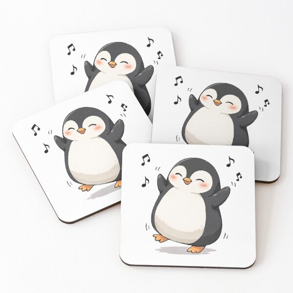 Item preview, Groovy Penguin - Cute Dancing Animal designed and sold by KD-Visual-Lab.