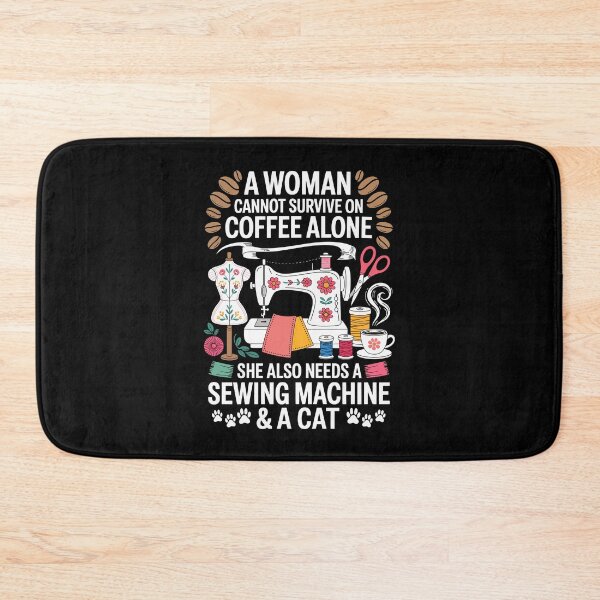 Item preview, A WOMAN CANNOT SURVIVE ON COFFEE ALONE designed and sold by jkrphoto.