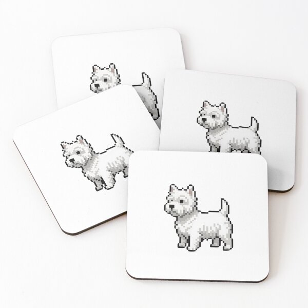 Item preview, 8-bit Westie designed and sold by 8-bit Ark.