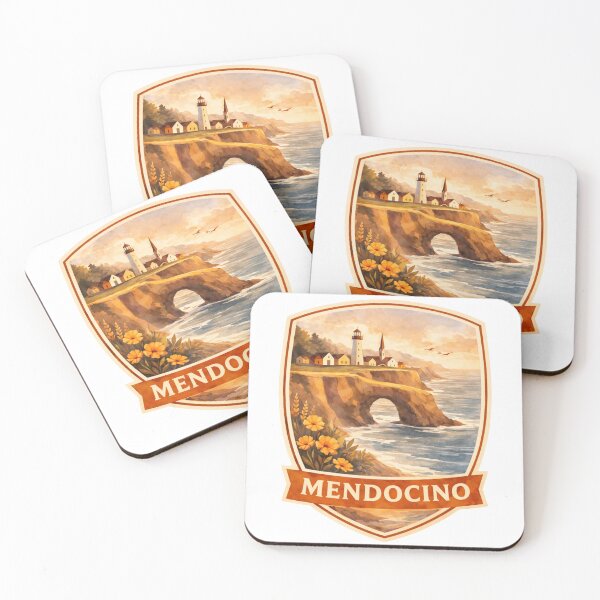 Item preview, Mendocino, California designed and sold by PamLeeDesign.